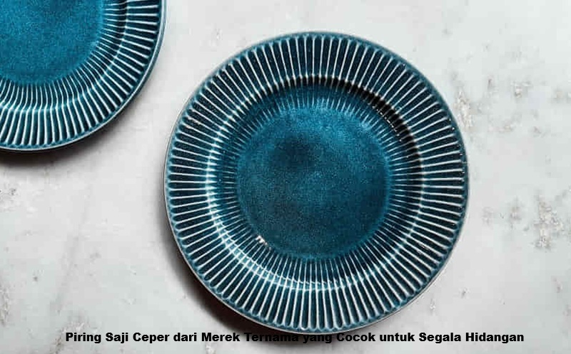 Piring Saji Ceper dari Merek Ternama yang Cocok untuk Segala Hidangan