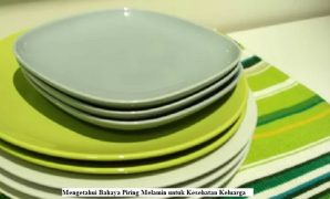 Mengetahui Bahaya Piring Melamin untuk Kesehatan Keluarga
